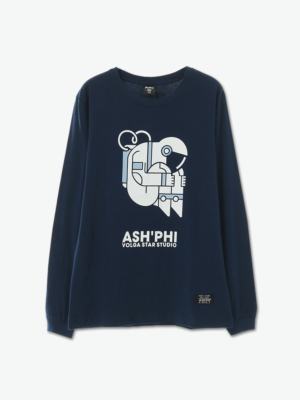 ASH'PHI|女|ASH'PHI 女款飞船，宇航员 T恤