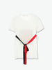 NeverMoredesign|NeverMoredesign|男款|T恤|NeverMoredesign 側绑带开衩印花短Tee