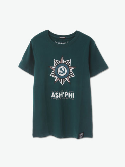 ASH'PHI|ASH'PHI|男款|T恤|ASH'PHI 伏尔加之星印花T恤