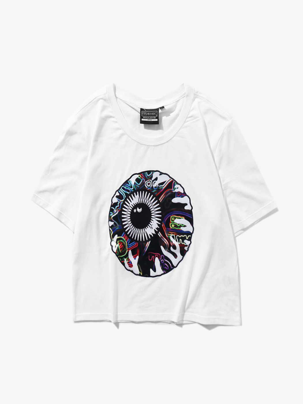 Mishka|女|Mishka 眼球印花短袖T恤