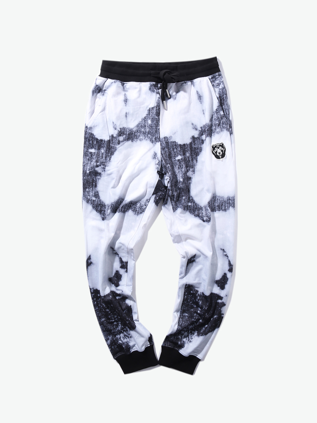 Mishka|男|休闲裤|Mishka 男式针织扎染印花长裤
