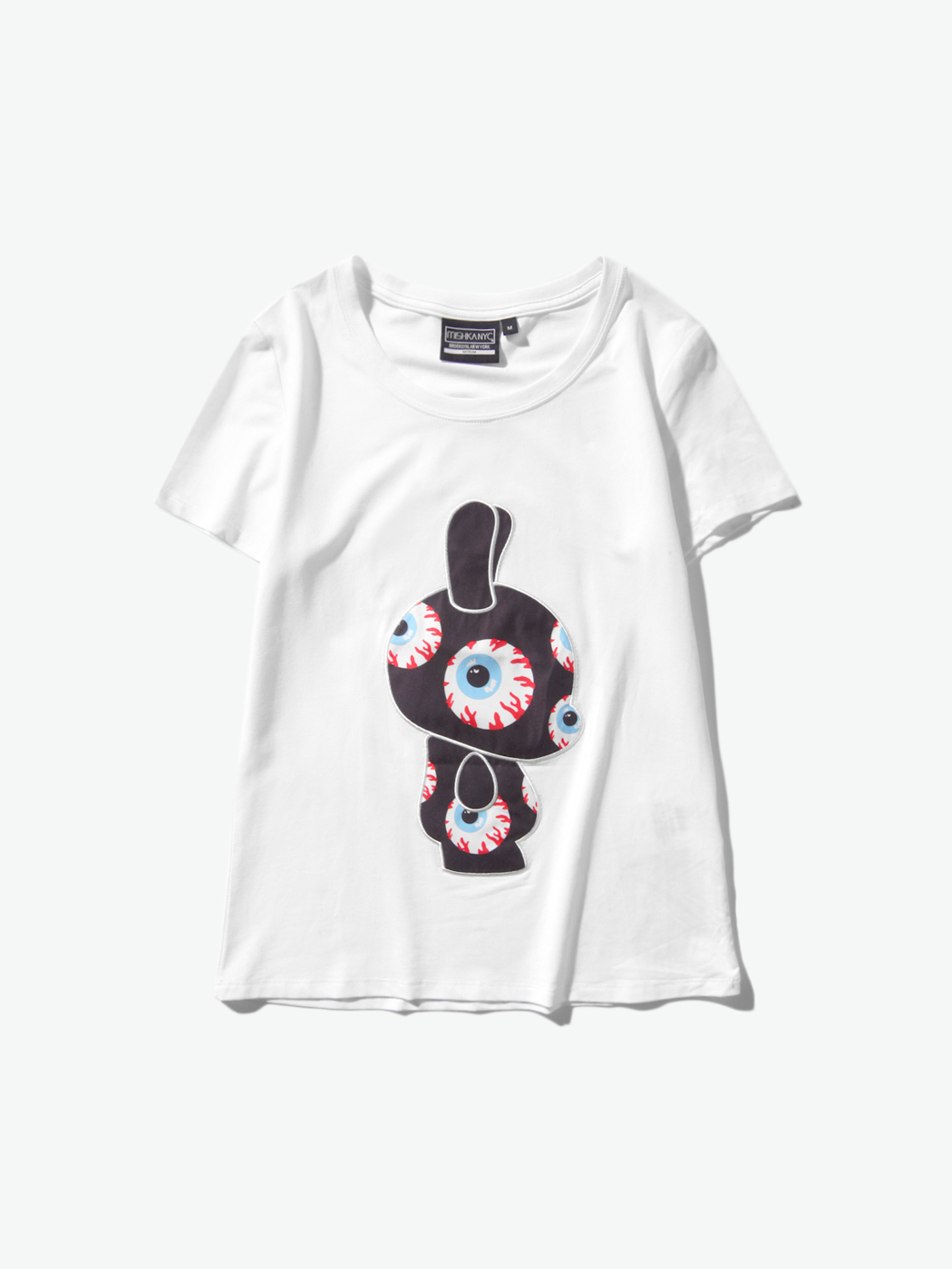 Mishka|女|短袖T恤|Mishka  图案印花圆领T恤