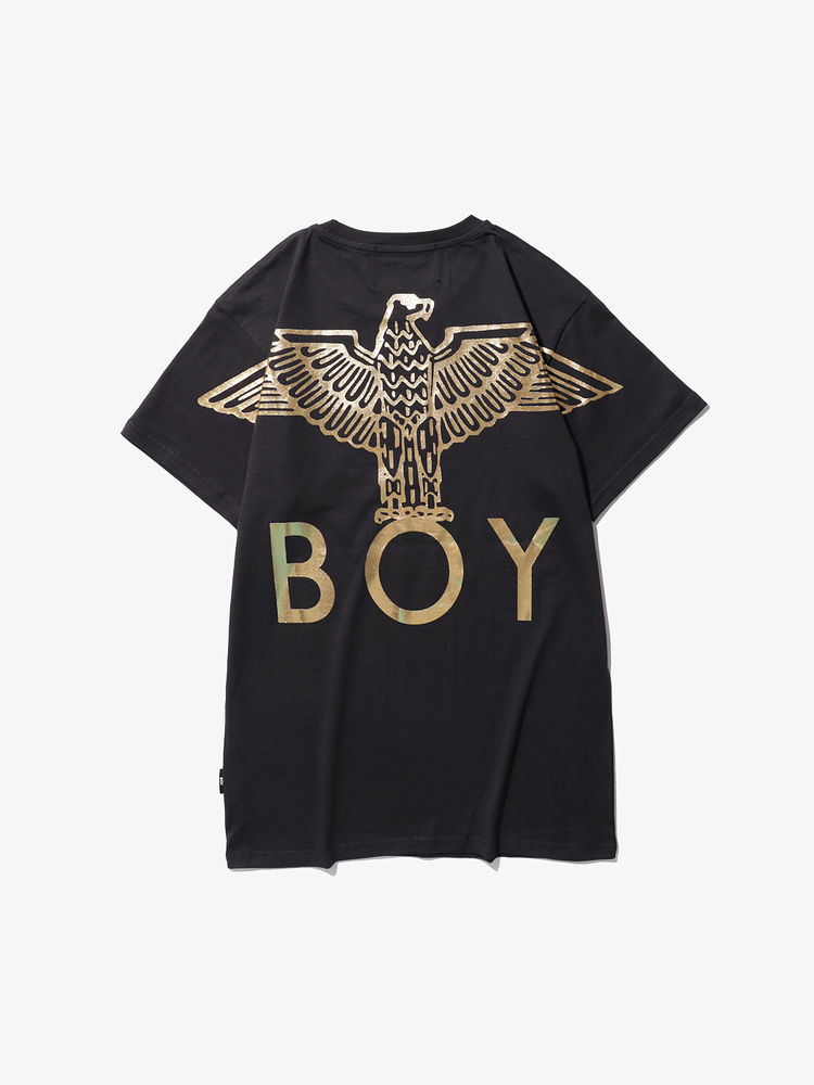 boy london logo图案印花短袖t恤