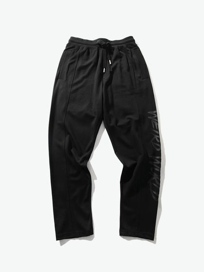 Mishka|男款|运动裤|Mishka 同色字母印花运动裤