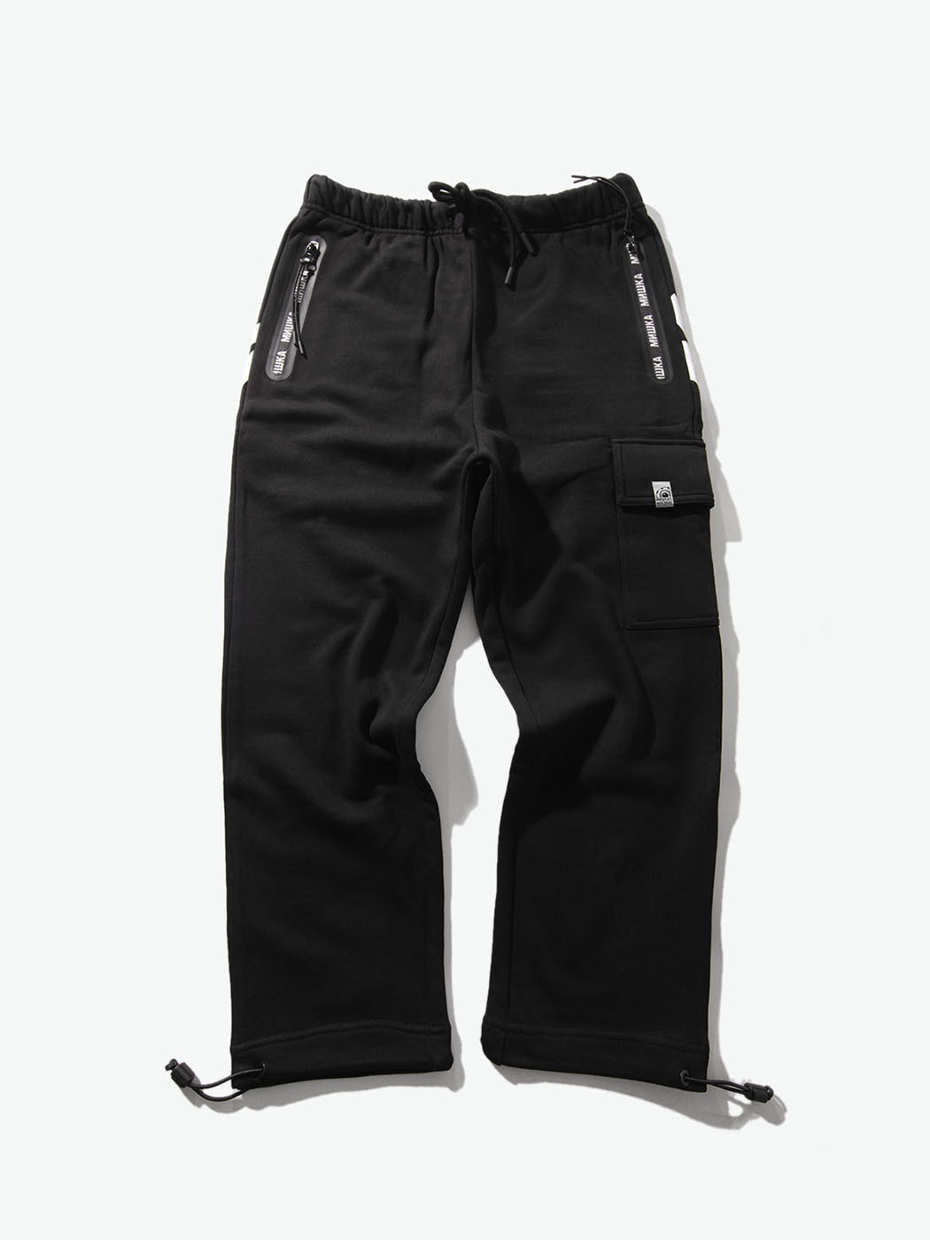 Mishka|男|Mishka 街头印花九分针织裤