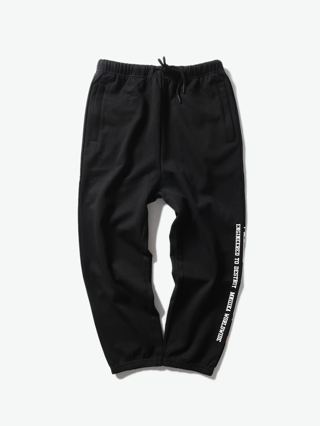 Mishka|男|Mishka 印花九分针织裤