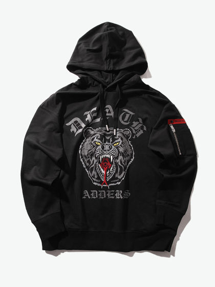 Mishka|男款|卫衣|Mishka 男款宽松绣花连帽卫衣