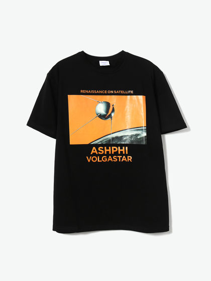 ASH'PHI|ASH'PHI|男款|T恤|ASH'PHI 卫星上的文艺复兴 印花短袖T恤