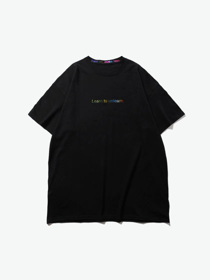 Fuck art,make tees|Fuck art,make tees|男款|T恤|F.A,M.T. “Learn to unlearn.”slogan短袖T恤