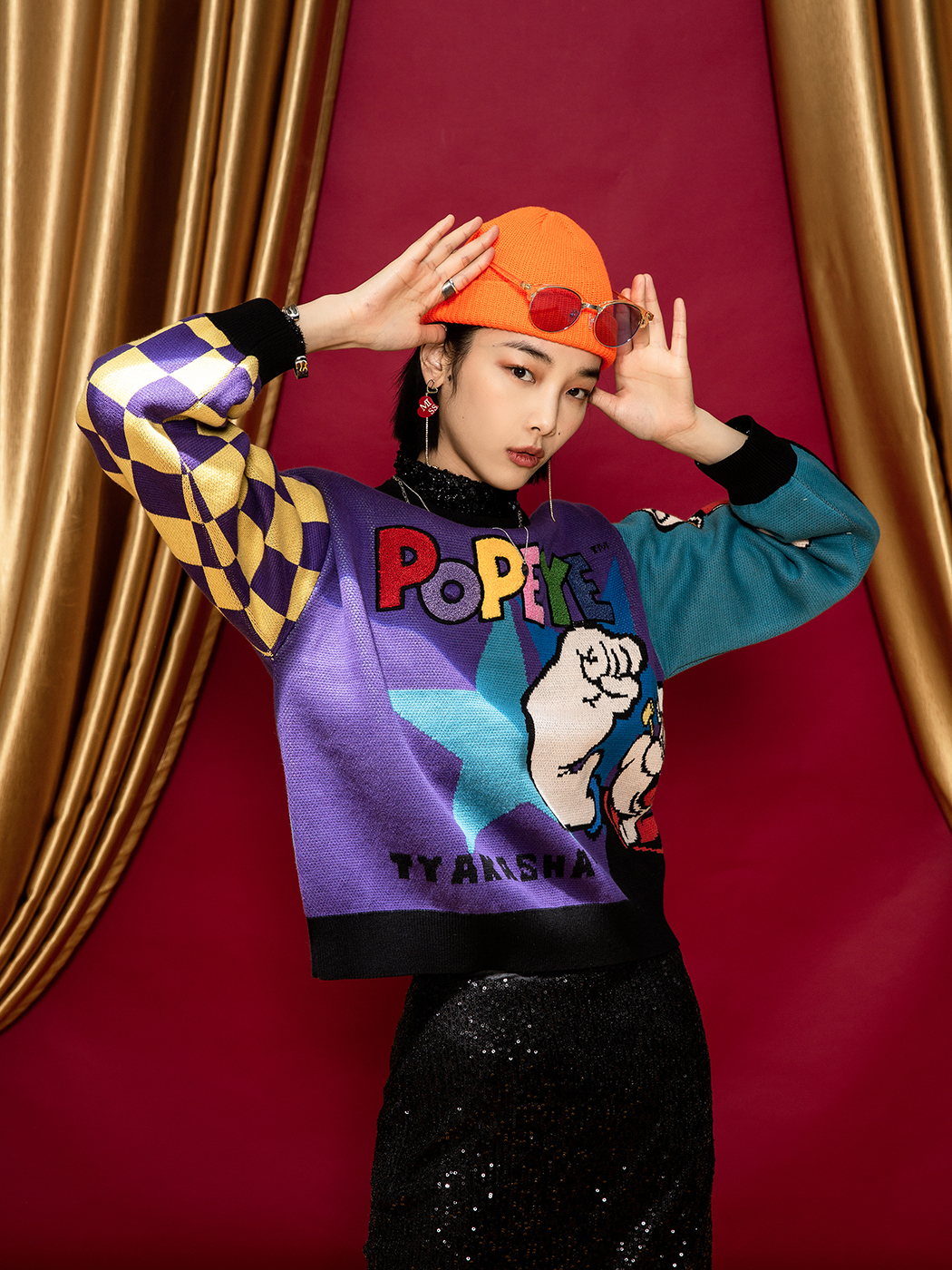 CR|女|CR MISS爱心耳环