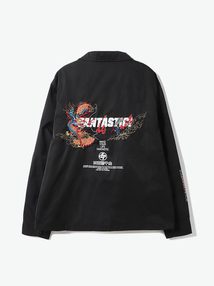 FANTASTIC PLANET怪诞星球|FANTASTIC PLANET怪诞星球|男款|夹克|FANTASTIC PLANET怪诞星球 四两拨千斤教练夹克
