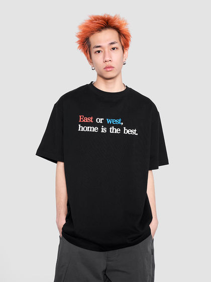 FMACM|FMACM|男款|T恤|FMACM 22SS "home is the best"标语基础百搭主题sloganT恤