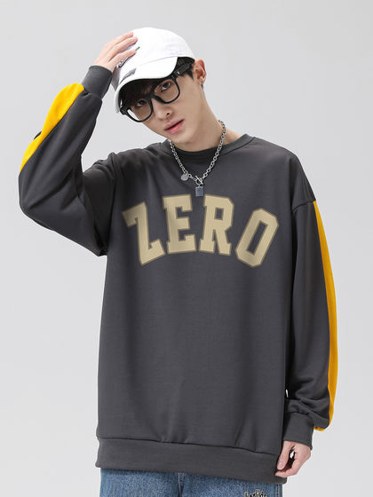 ZERO MISTAKE|没错|男款|卫衣|ZERO MISTAKE 美式圆领长袖卫衣