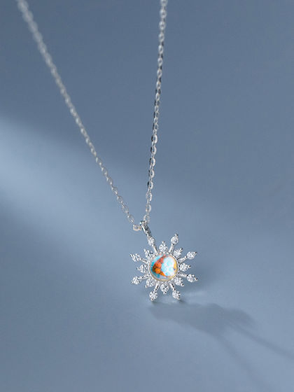 AliyaStore|男款|首饰|AliyaStore 925银“幻彩光芒”项链