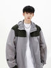 POHK|POHK|男款|防风外套|POHK 撞色遮阳上衣连帽防晒服