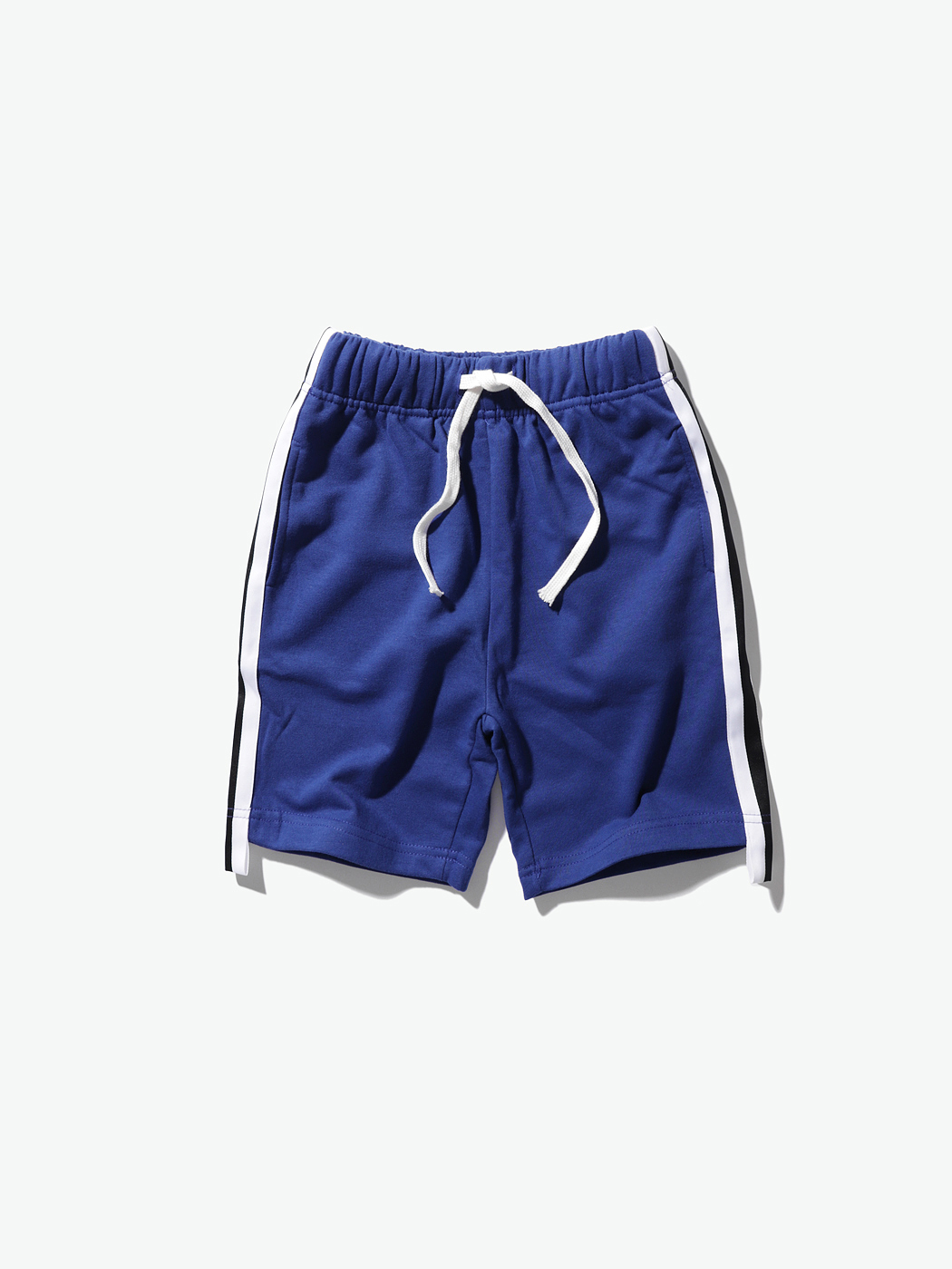 PINKORANGE|男|PINKORANGE 侧边条纹儿童短裤 蓝色
